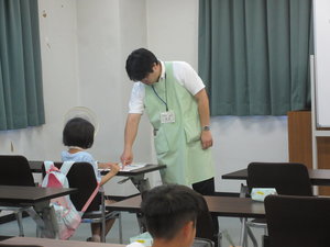 本館宿題教室の様子